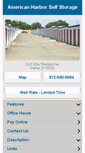 Mobile Screenshot of ahstorage.com
